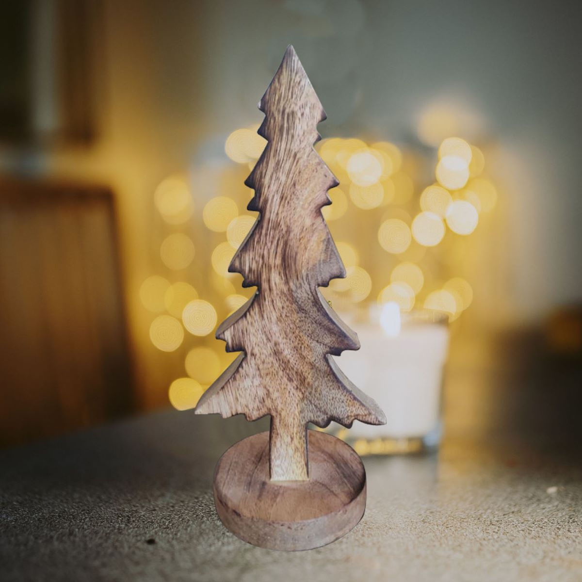 Christmas Tree in Wood (Set of 2)