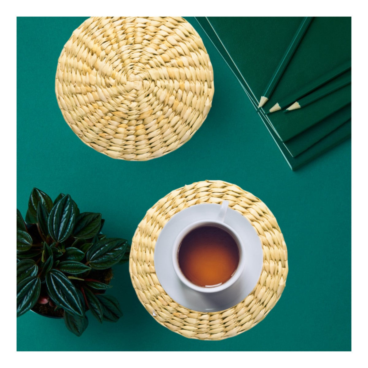 Handmade Kouna Tea Coasters (Set of 6)