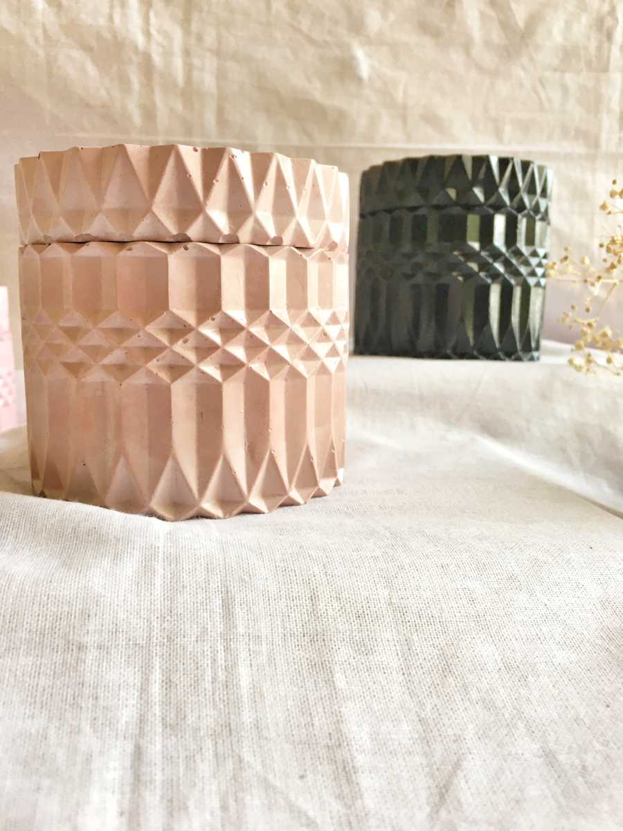 Handmade Concrete Jar