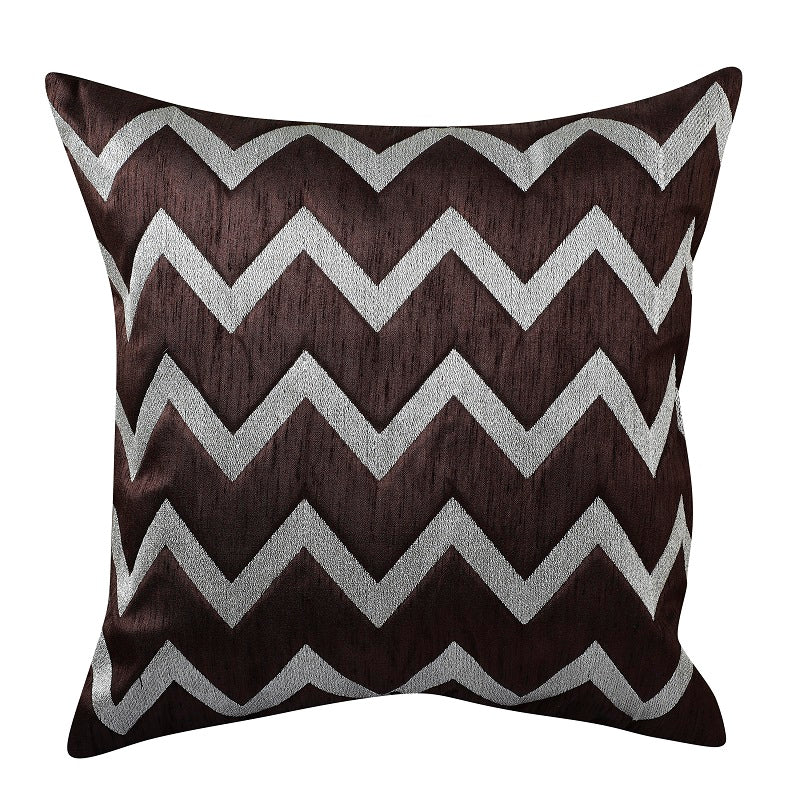 Art Silk Zig Zag 12"x12" Cushion Covers (Pack of 5)