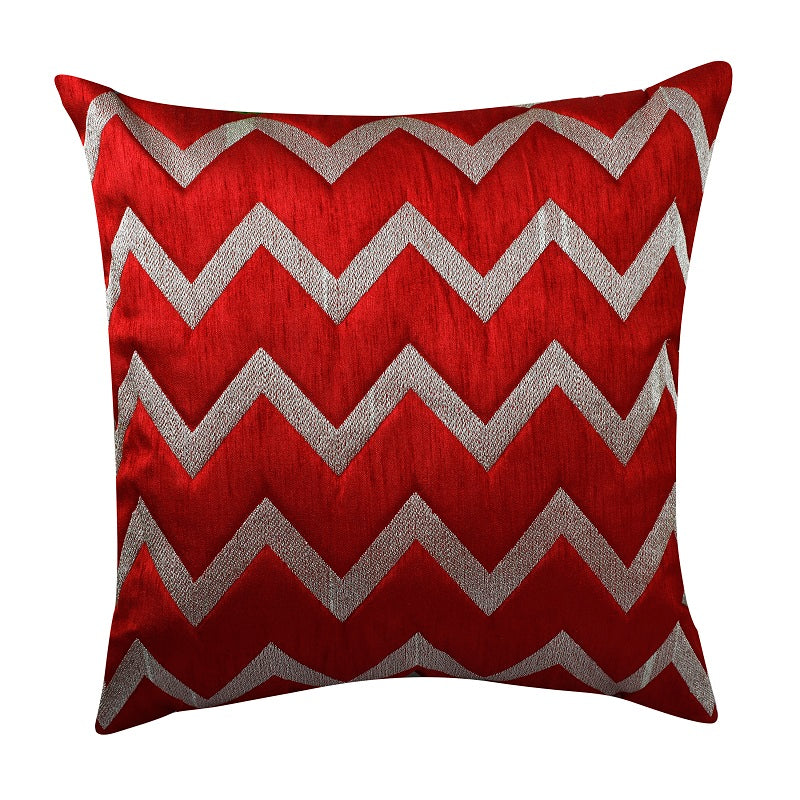 Art Silk Zig Zag 12"x12" Cushion Covers (Pack of 5)