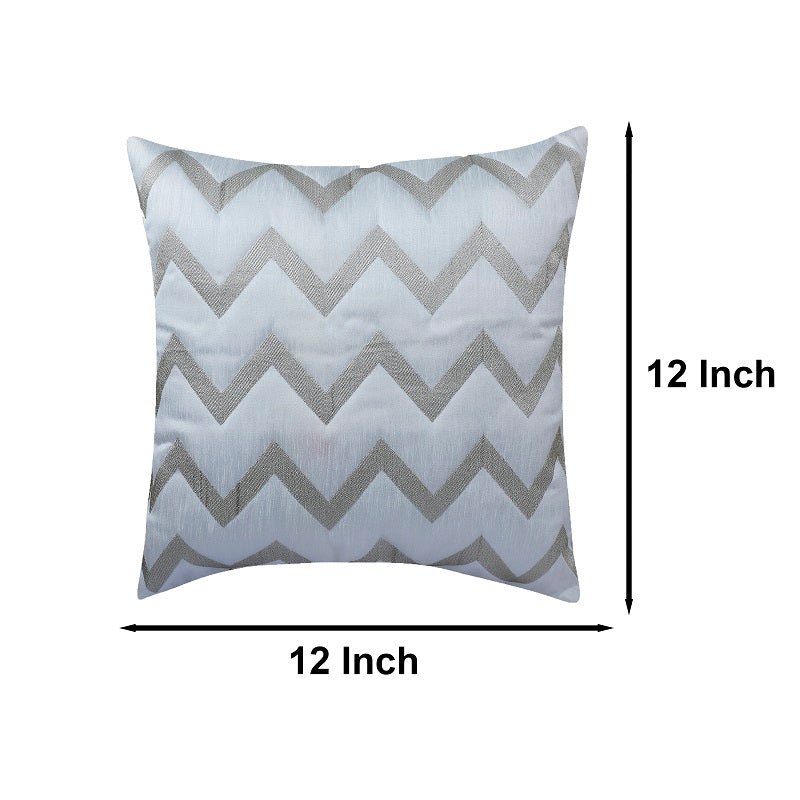 Silver Cord 16"x16" Cotton Cushion Covers (Pack of 5)