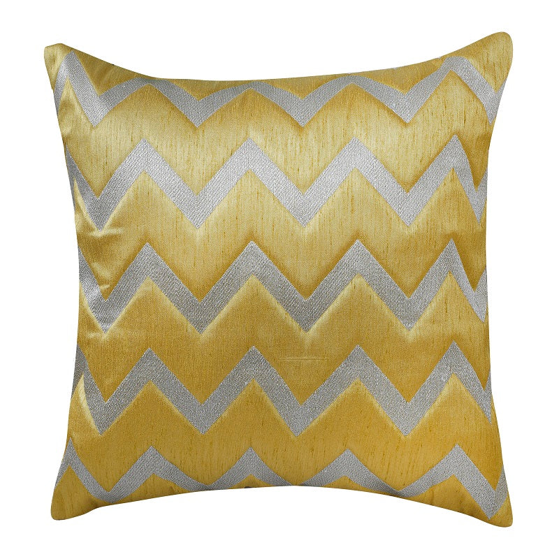 Art Silk Zig Zag 12"x12" Cushion Covers (Pack of 5)