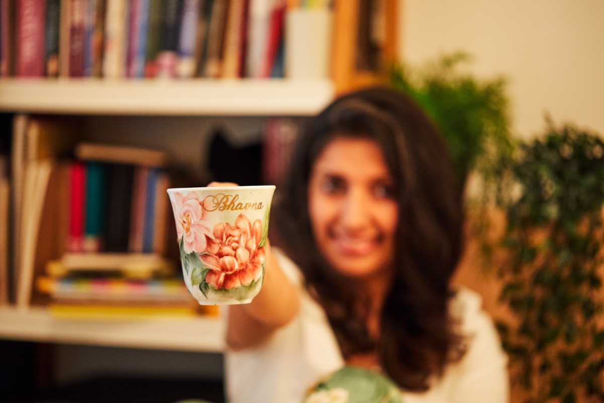 Flowers In Paradise Coffee Mugs (Set of 2)