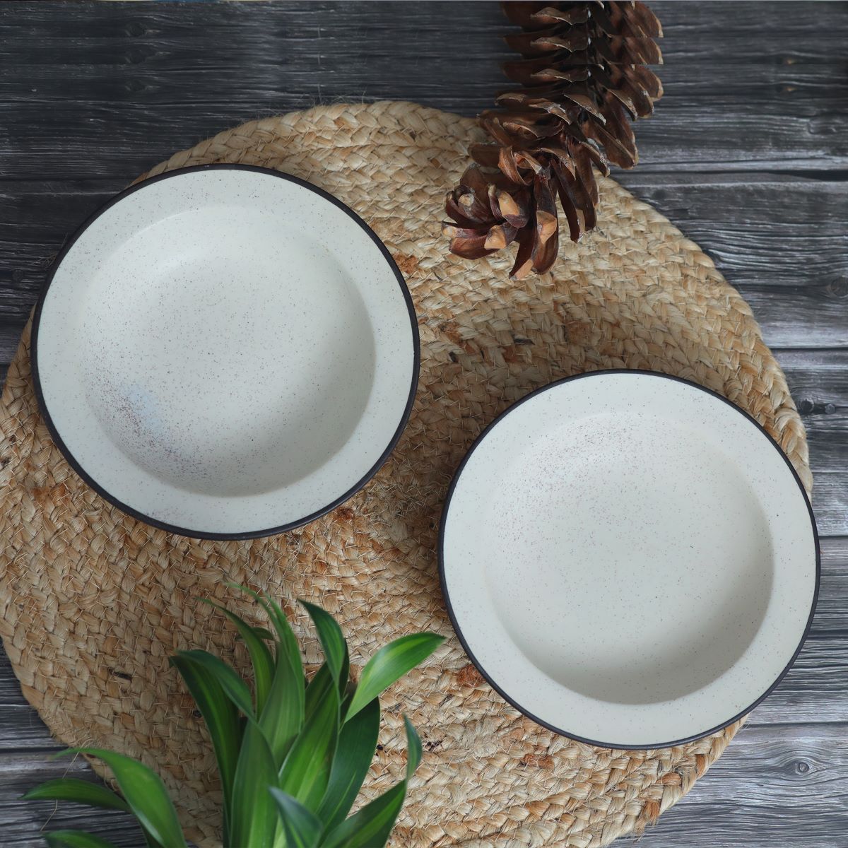 Studio Pottery Pasta Plates (Set of 2/4/6)