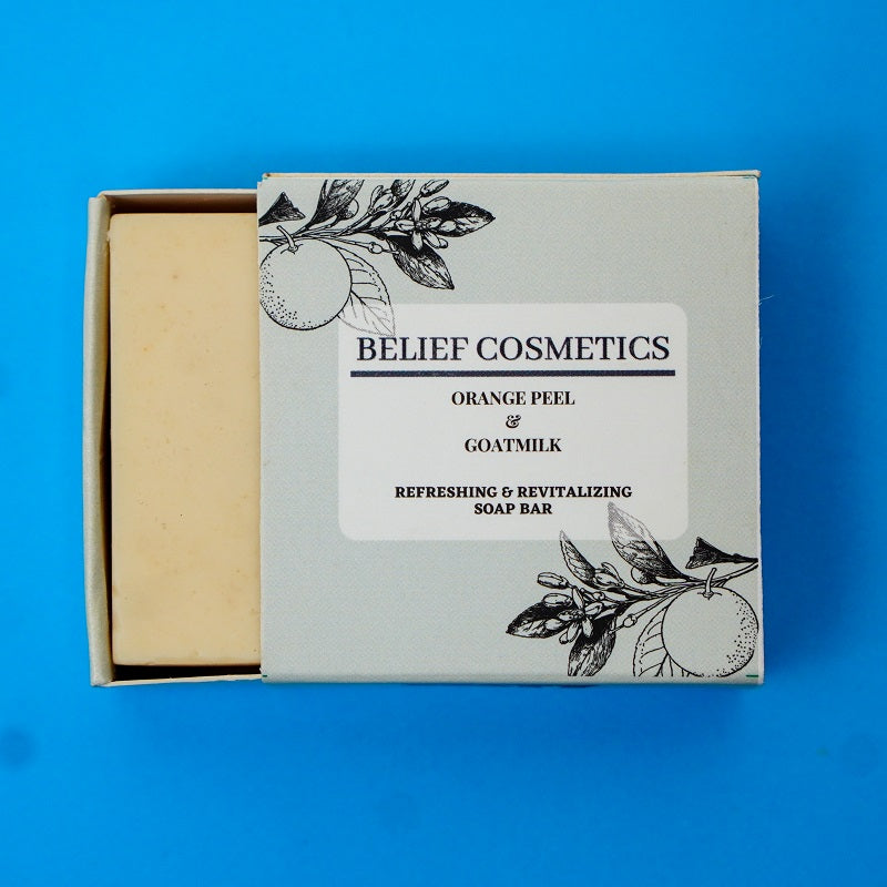 Zesty Orange - Orange Peel & Goatmilk Refreshing & Revitalizing Soap Bar