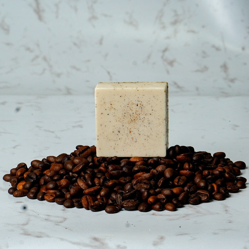 Coffee Burst - Coffee Scrub & Oatmeal Cleansing Soap Bar