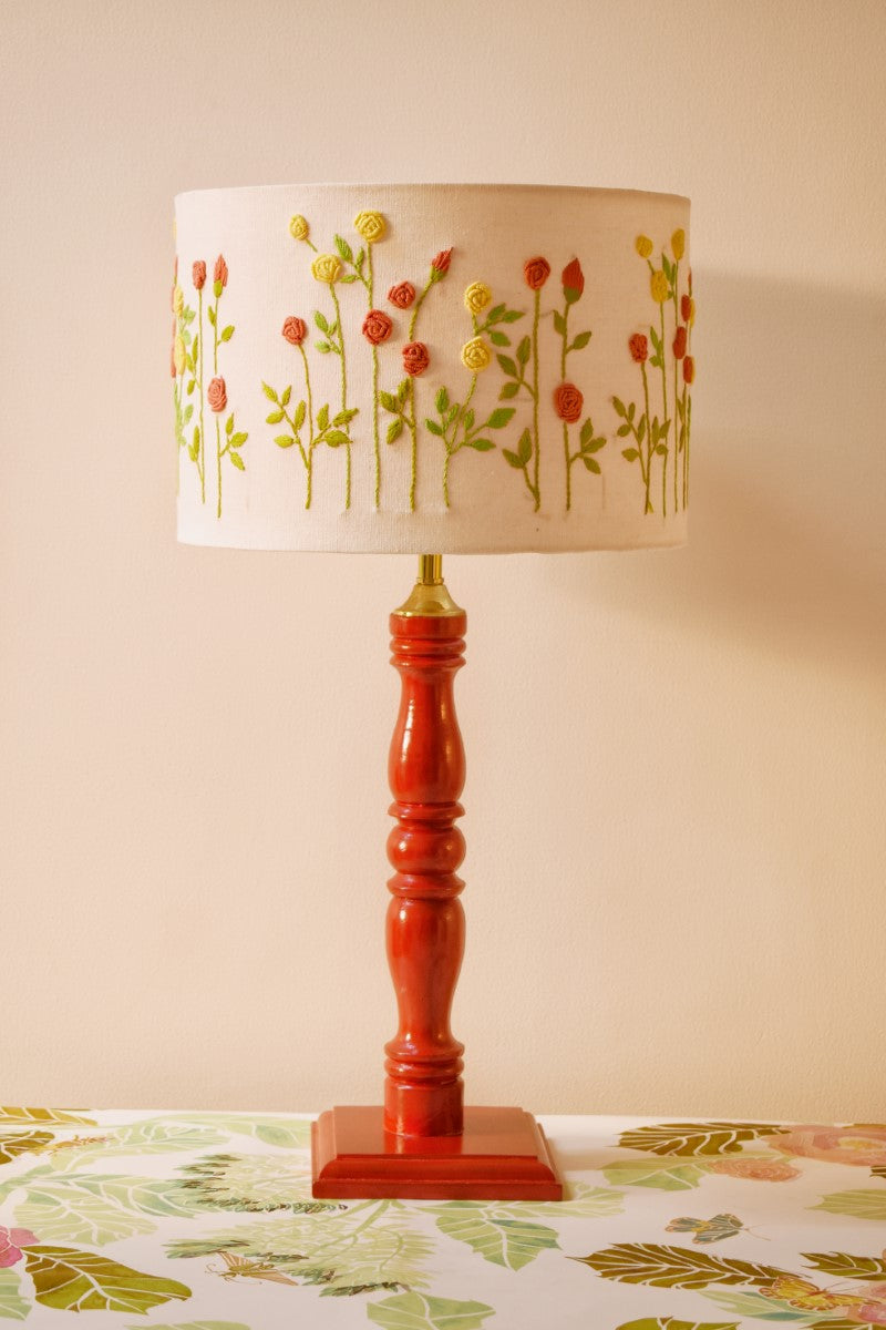 Valley of Flowers Drum Lampshade