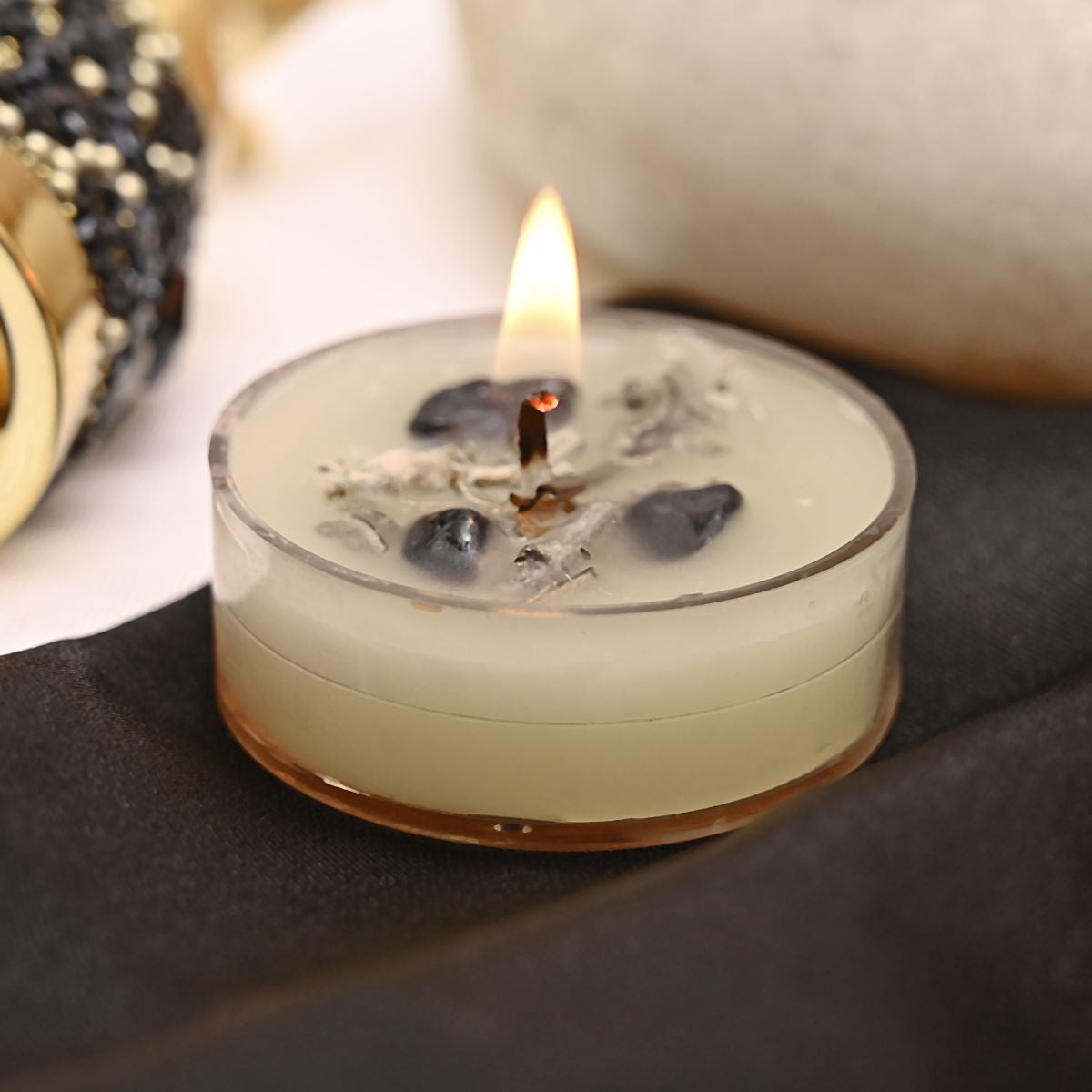 CocoVanilla Scented Bee's Wax Tea Light Candles (Set of 10)