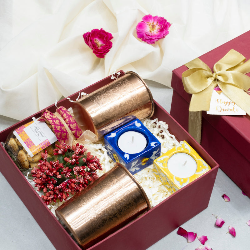 Eclectic Festive Gift Box