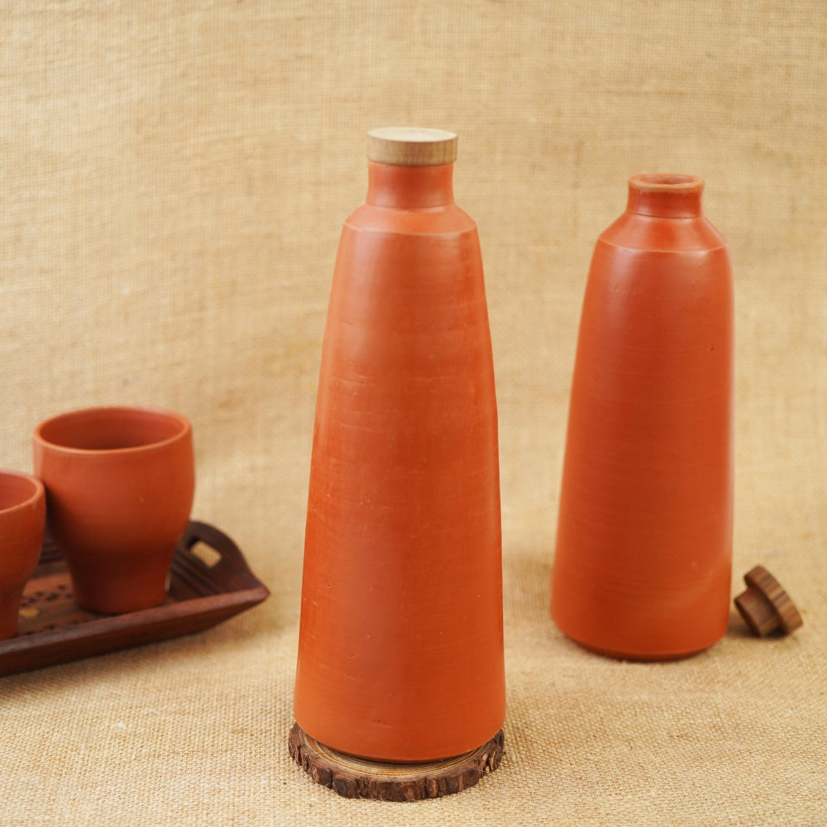 Handmade Terracotta Big Bottle
