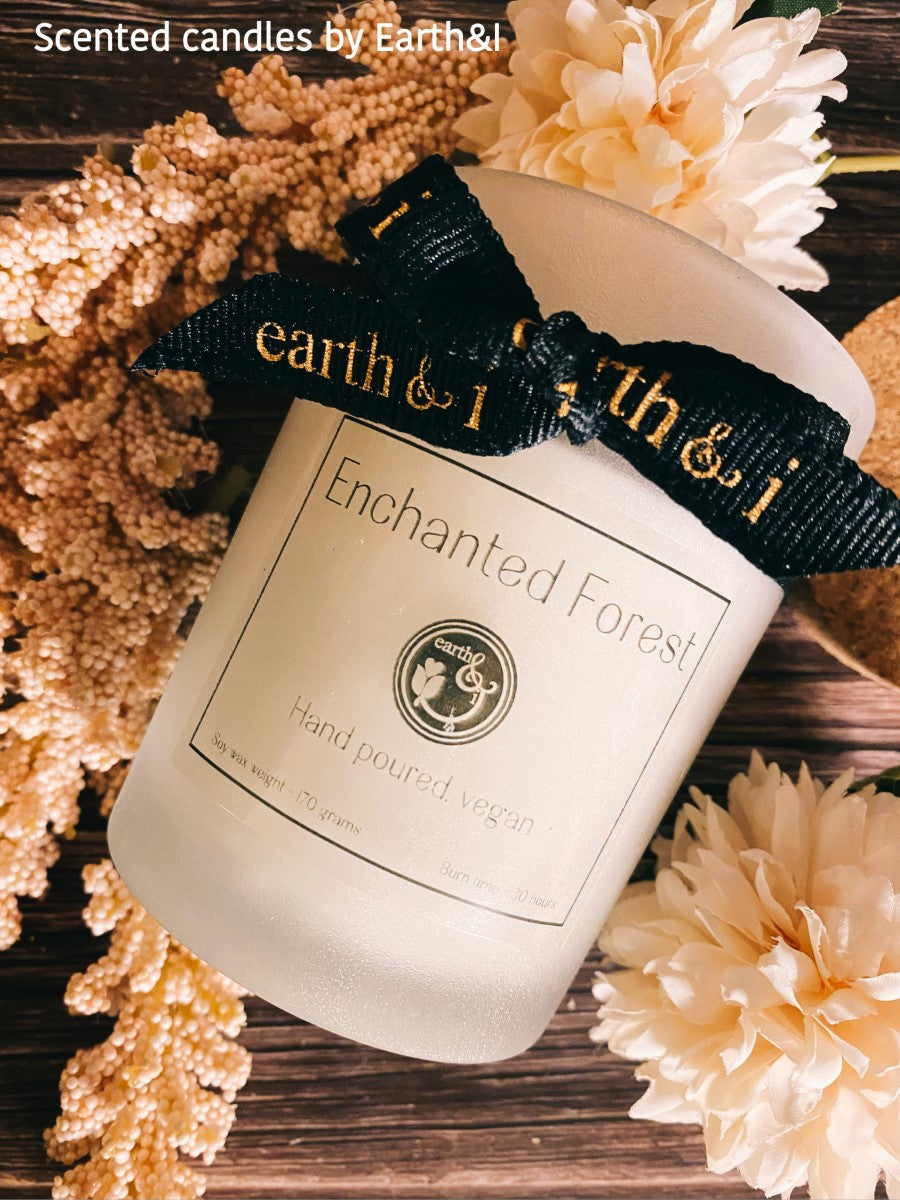 Enchanted Forest Oak Scented Hand Poured Candle