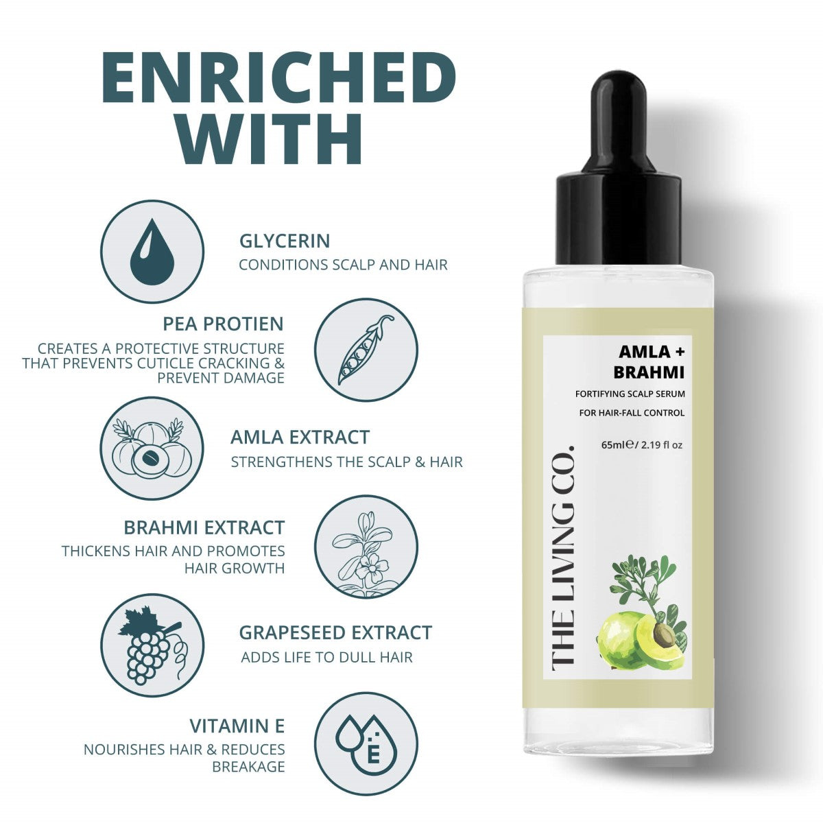 Amla + Brahmi Fortifying Scalp Serum
