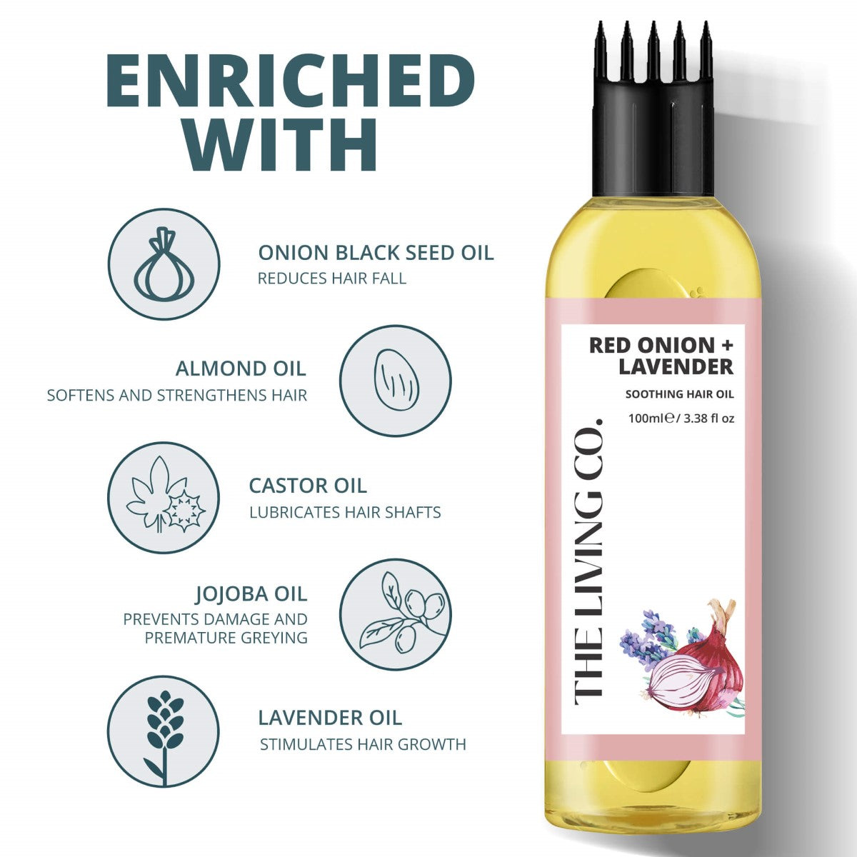 Red Onion + Lavender Hair Oil