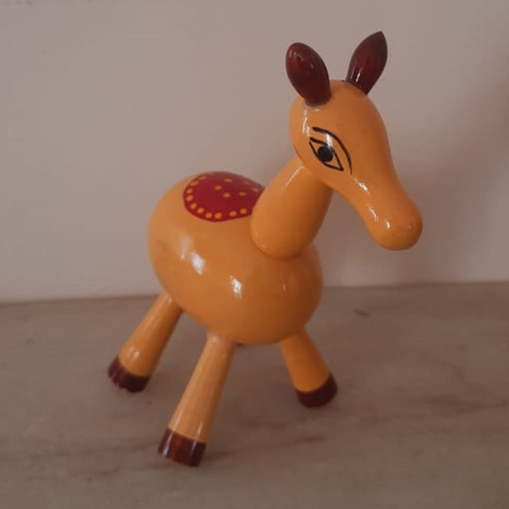 Wooden Etikoppaka Camel