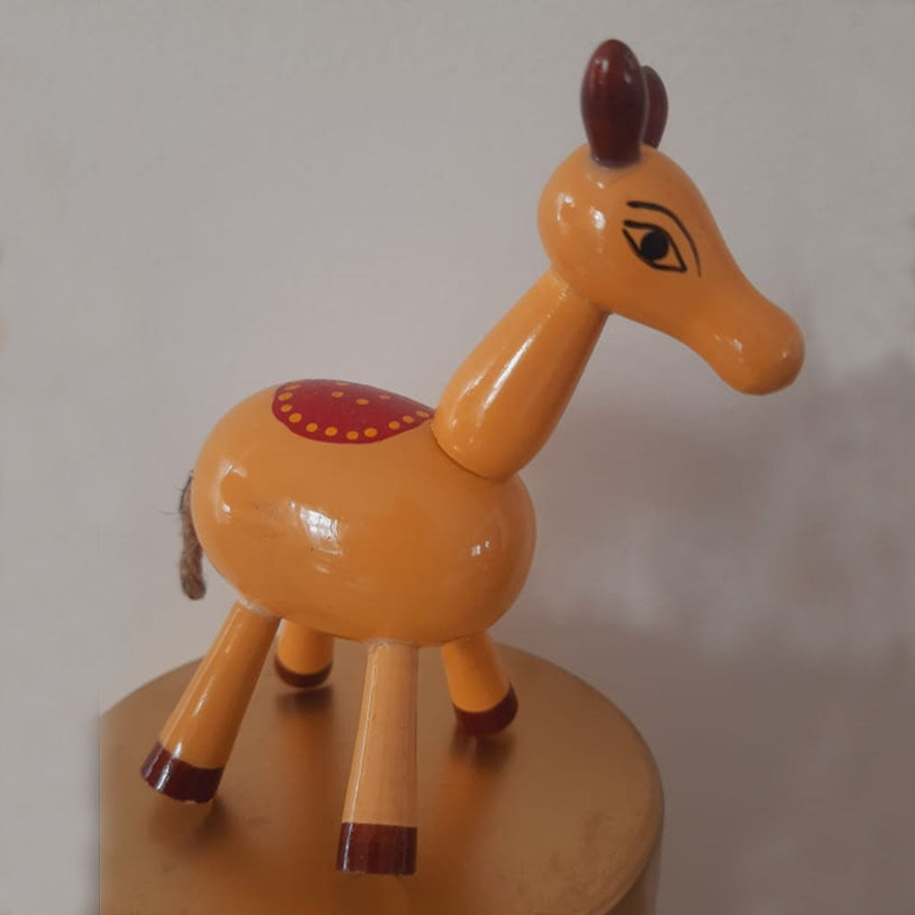 Wooden Etikoppaka Camel