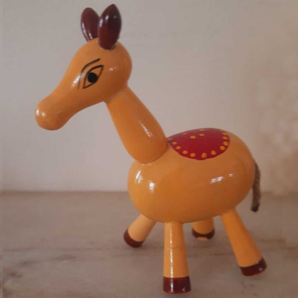Wooden Etikoppaka Camel