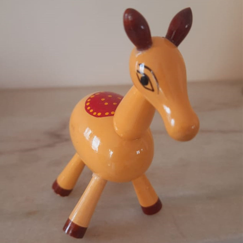 Wooden Etikoppaka Camel