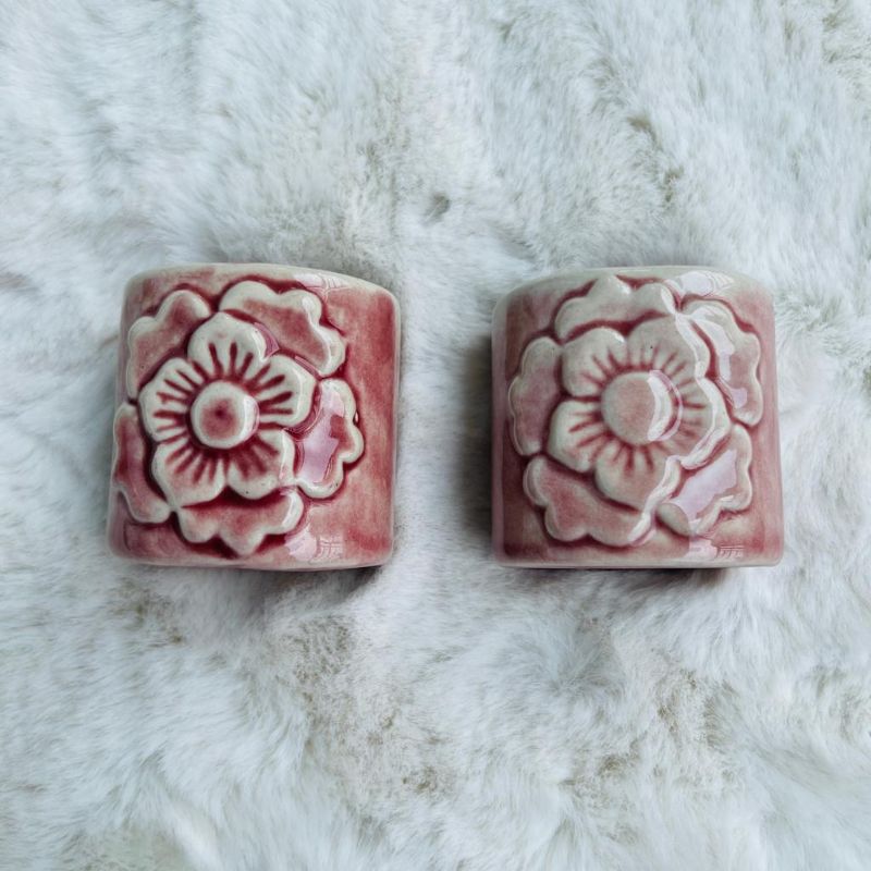 Ceramic Napkin Rings (Set of 2)