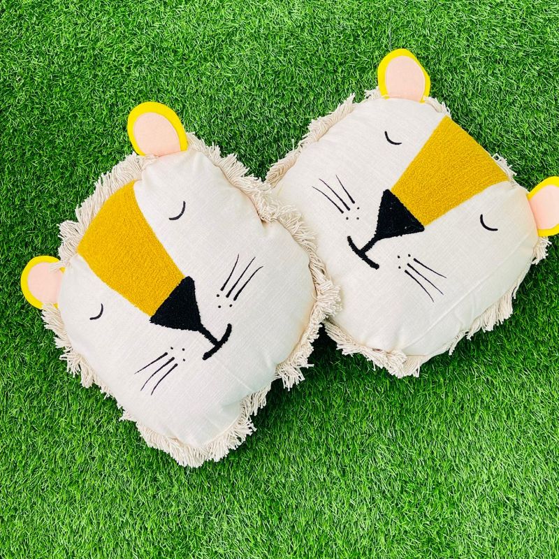 Lion Safari Cushion Set for Kids