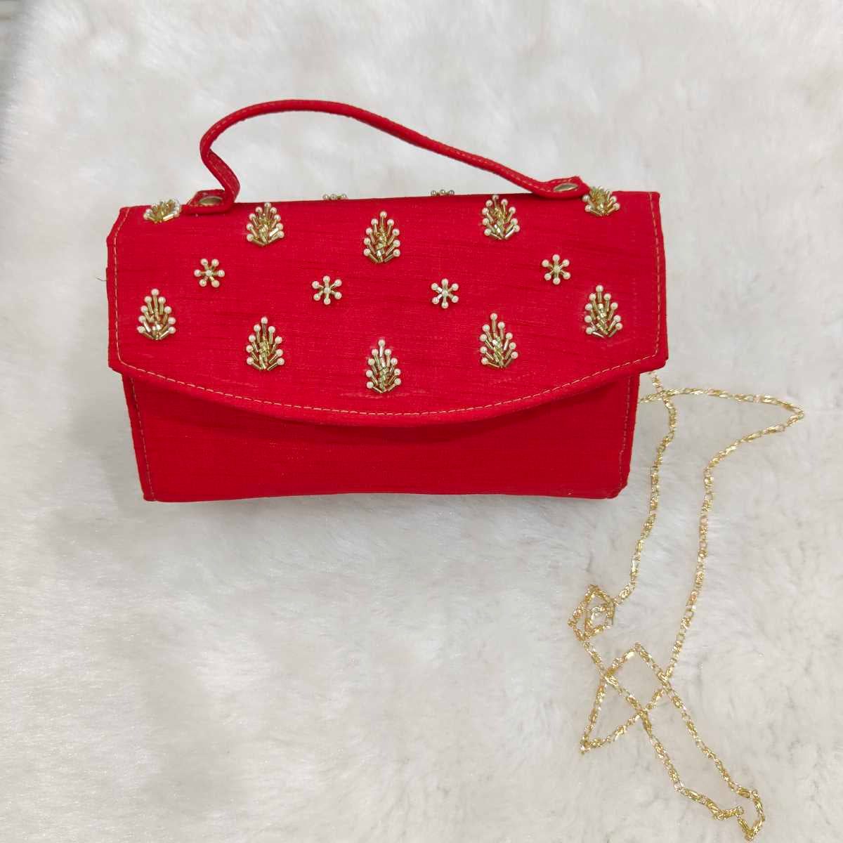 Tube Work Clutch / Womens Sling Bag