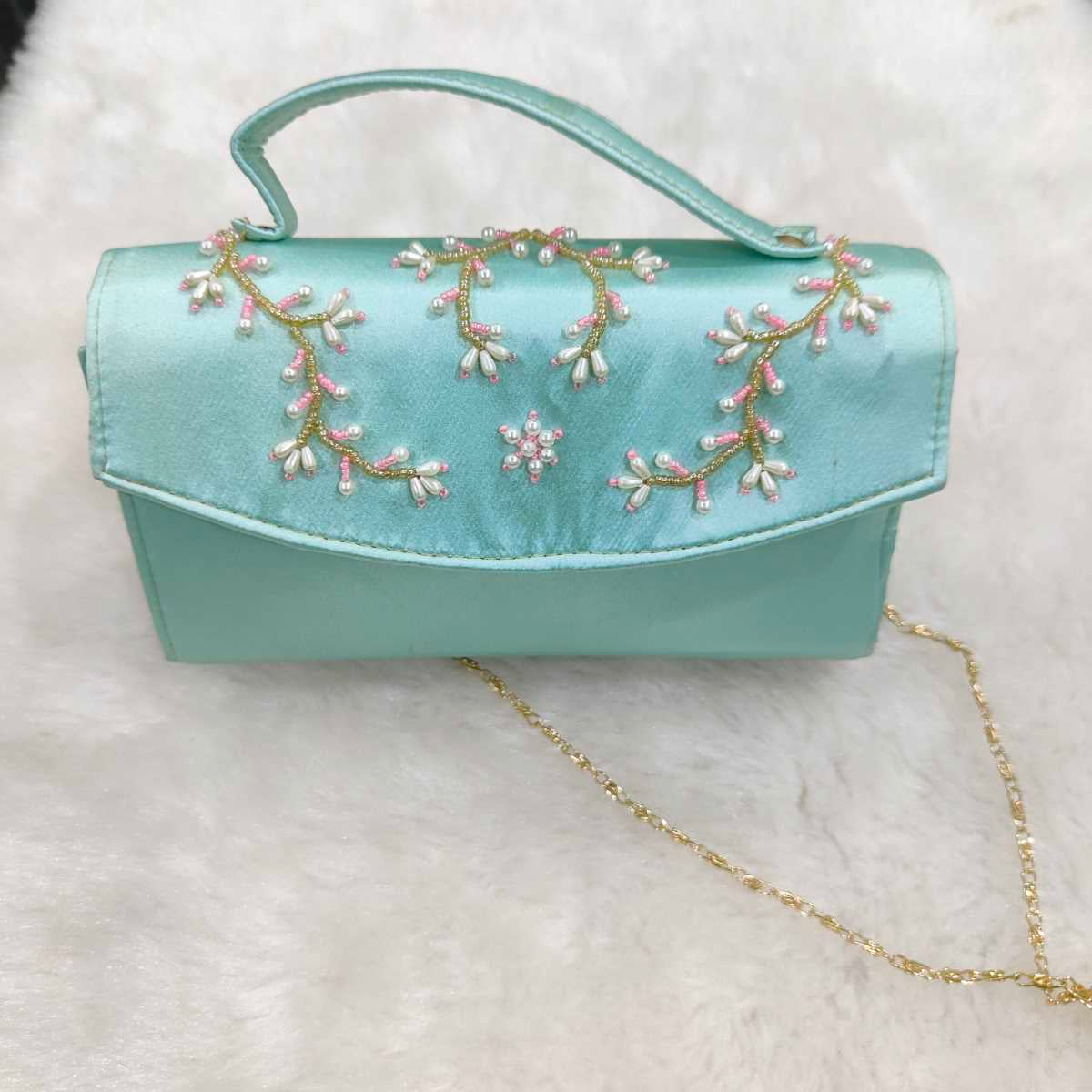 Tube Work Clutch / Womens Sling Bag