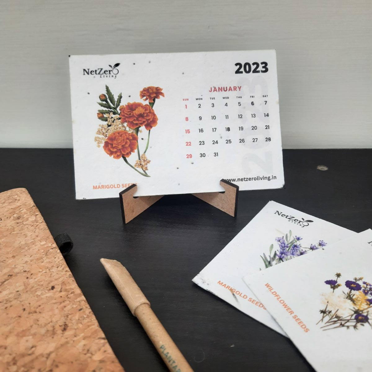 Handmade Plantable Calendars