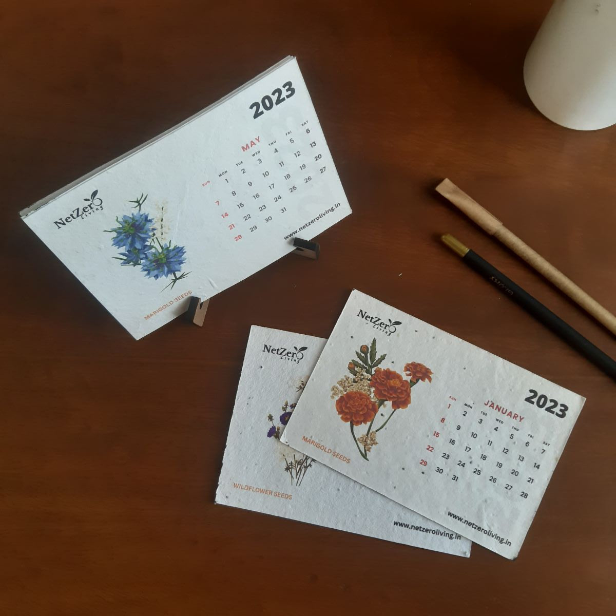 Handmade Plantable Calendars
