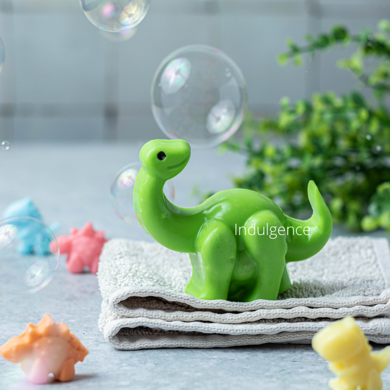 Soapy Stegosaurus Dinosaur & The Good Dinosaur Soap (Set of 2)