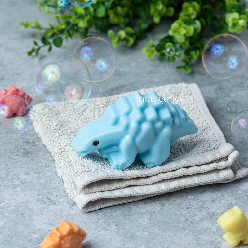 Soapy Stegosaurus Dinosaur