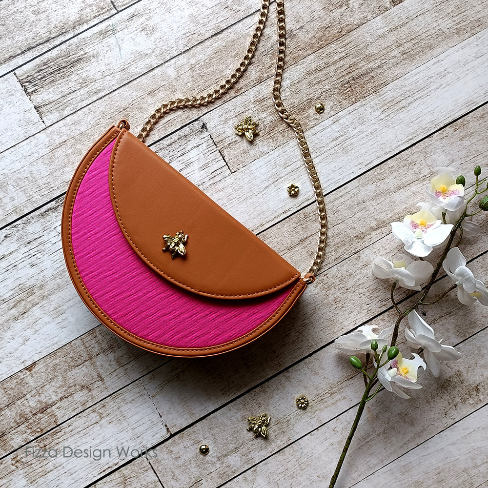 Bee - Loved Sling Bag With Gold Embellishment
