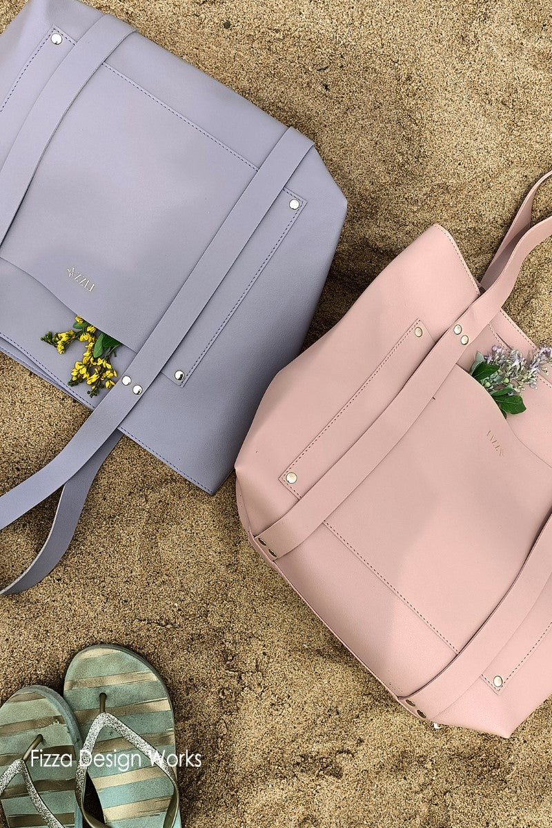 Shopper Tote With Strap Detail