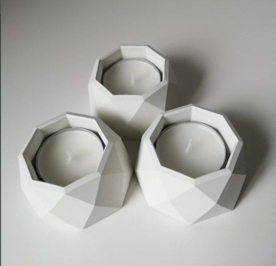 Geometric Tealight/Mini Pot