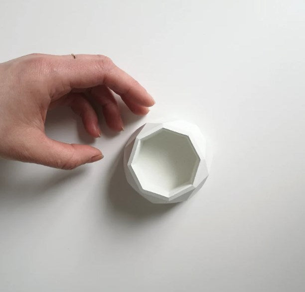 Geometric Tealight/Mini Pot