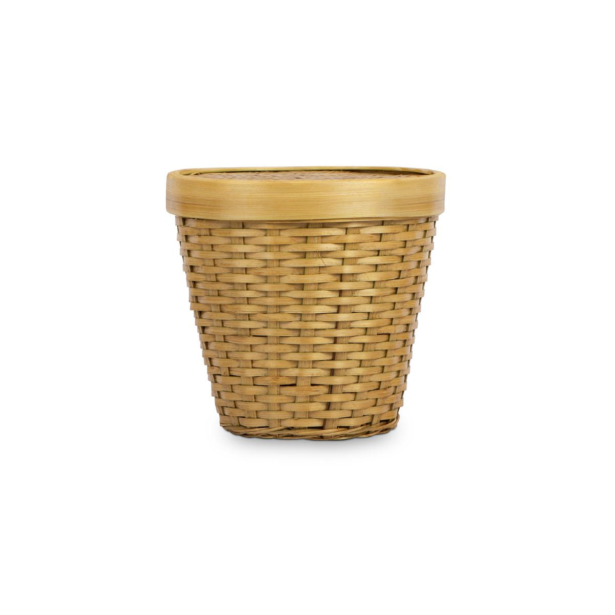 Bamboo Handmade Multipurpose Box Conical (Set Of 3)