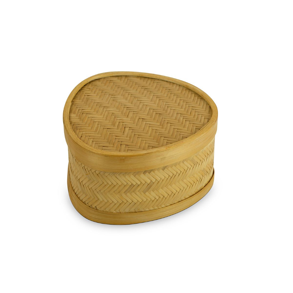 Bamboo Handmade Multipurpose Box (Set Of 3)