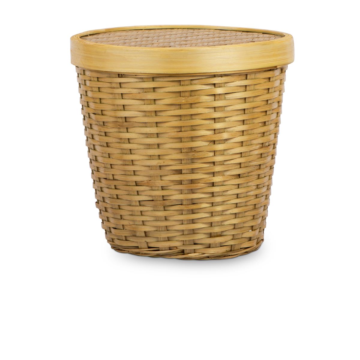 Bamboo Handmade Multipurpose Box Conical (Set Of 3)