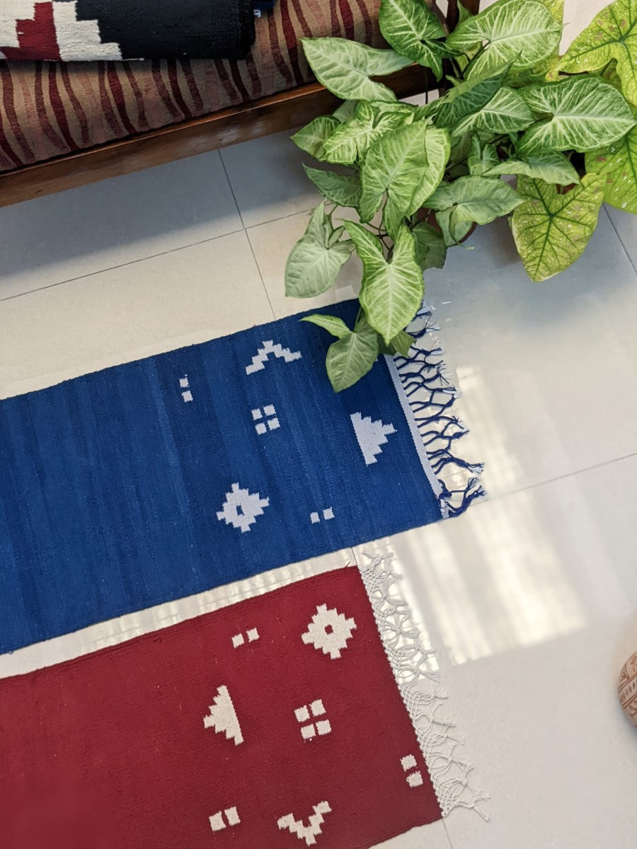 Handmade Starry Red Runner