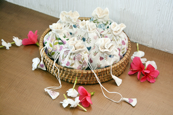 Handstitched Gift Bag/Jewelry Bag