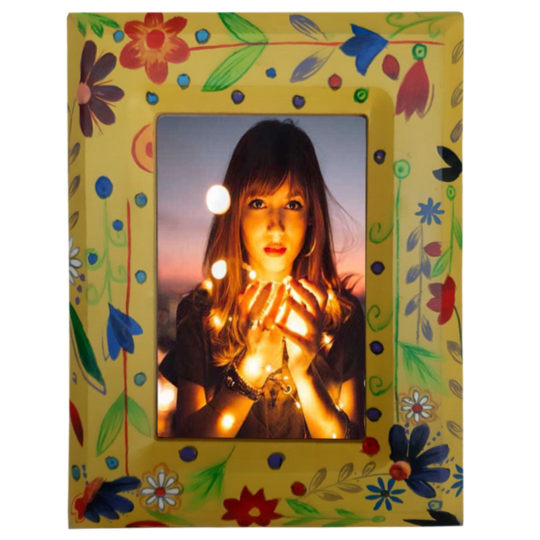 Hand Painted Photo Frame
