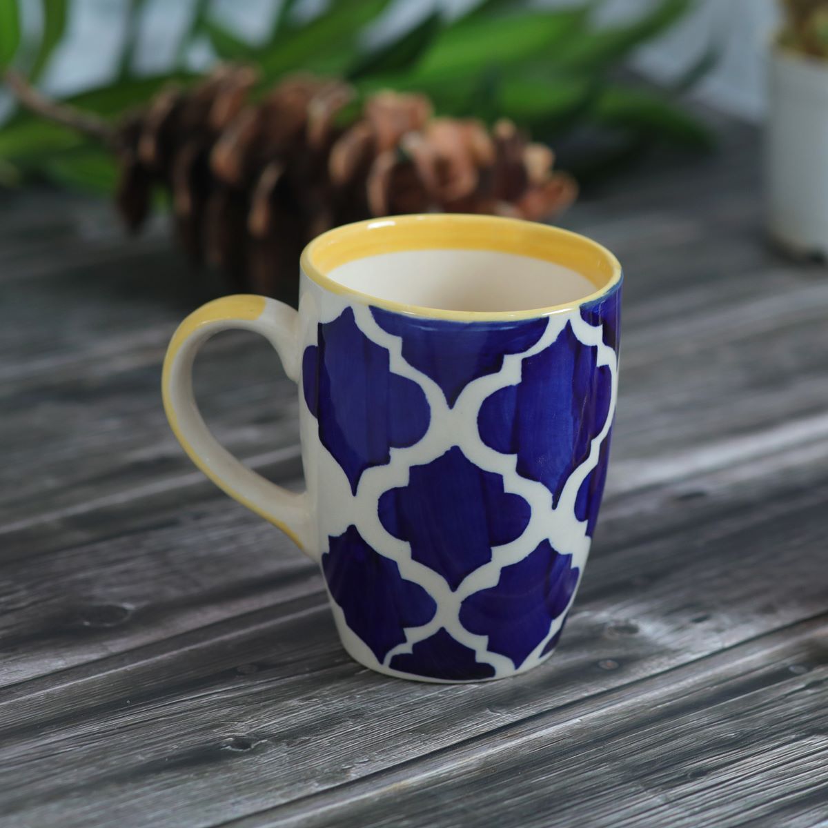 Blue Moroccan Coffee Mug (Set of 2/4/6)