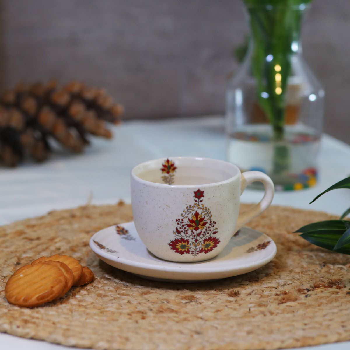 Indo-Arabic Cup with Saucer (Set of 6)