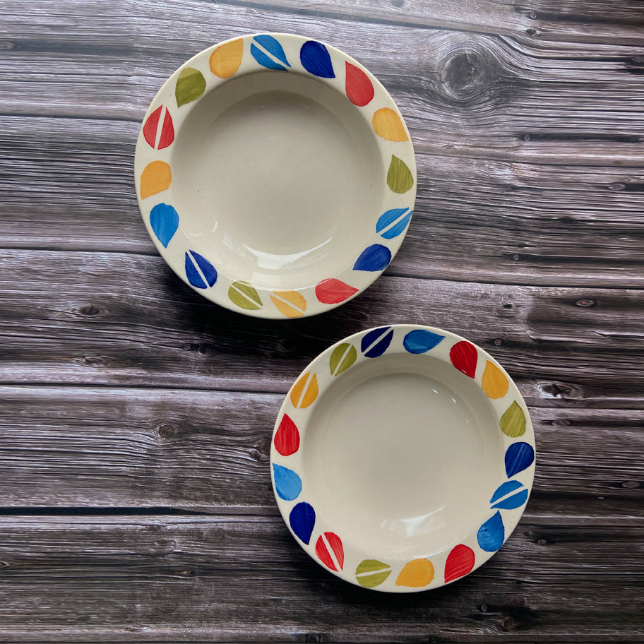 Ceramic Pasta Plates (Set of 2/4/6)