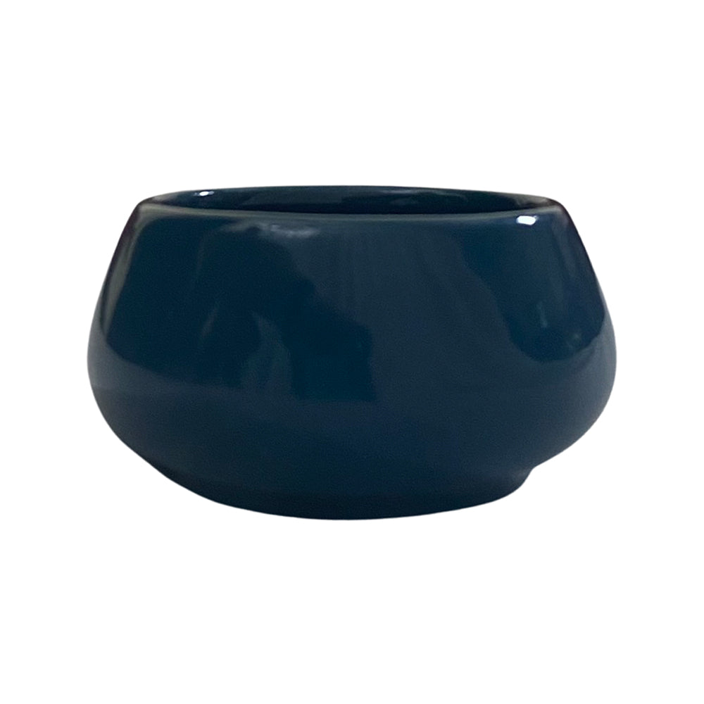 Chic Teal Blue Ceramic Dip Bowls (Set of 2)
