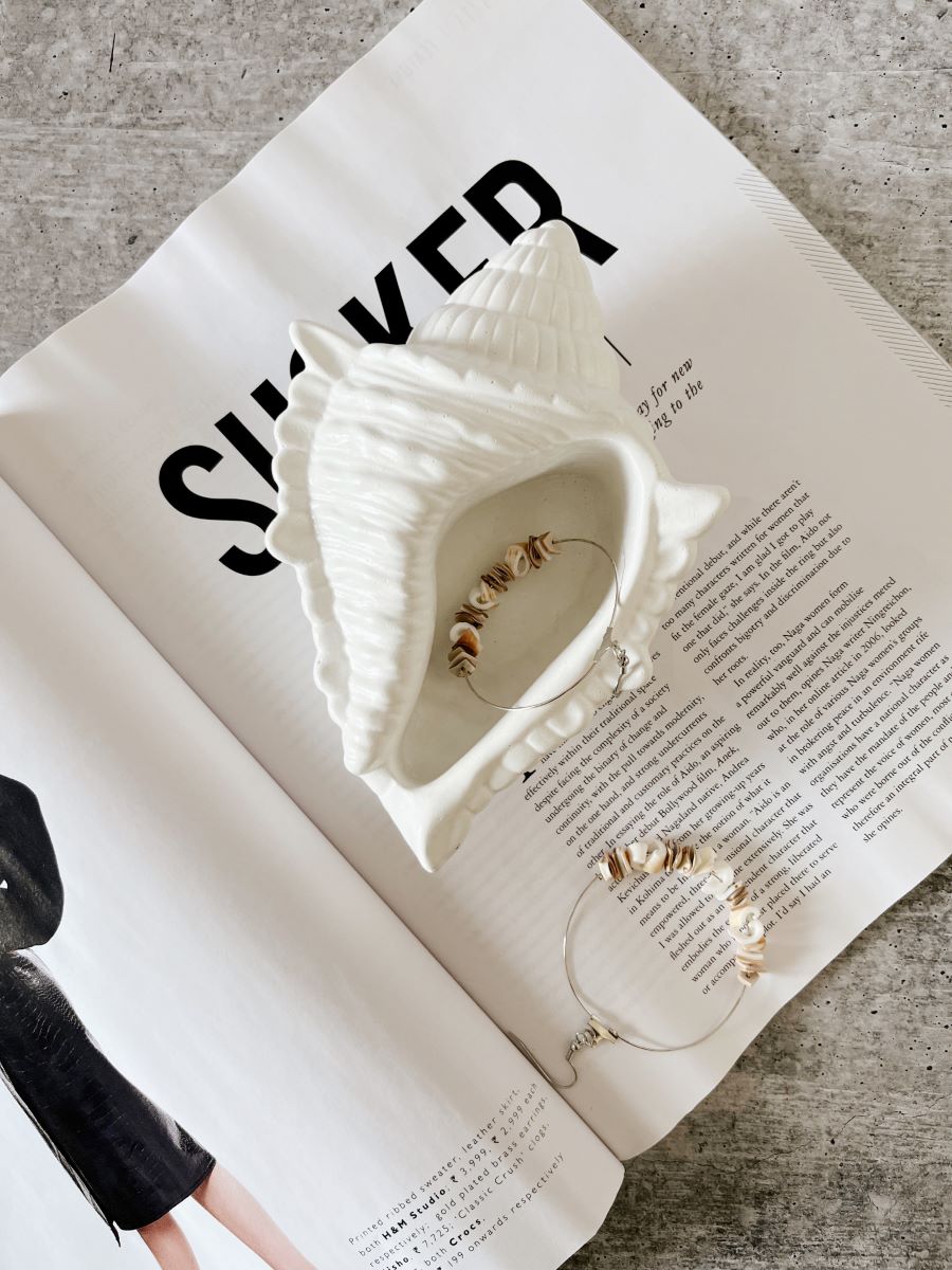 Handmade Concrete Conch