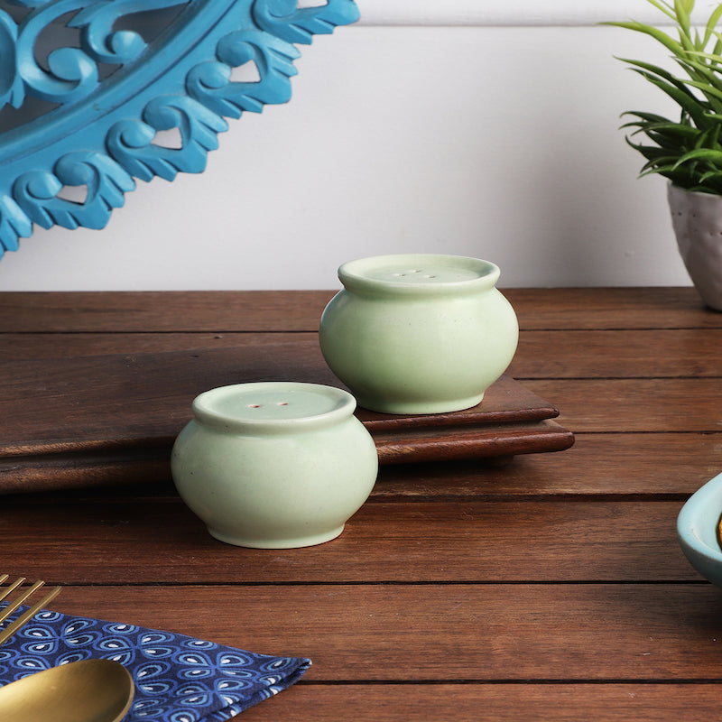 Green Salt & Pepper Set (60 ml)