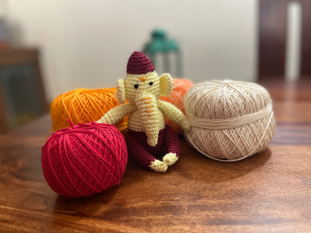 Handmade Cotton Lord Ganesha