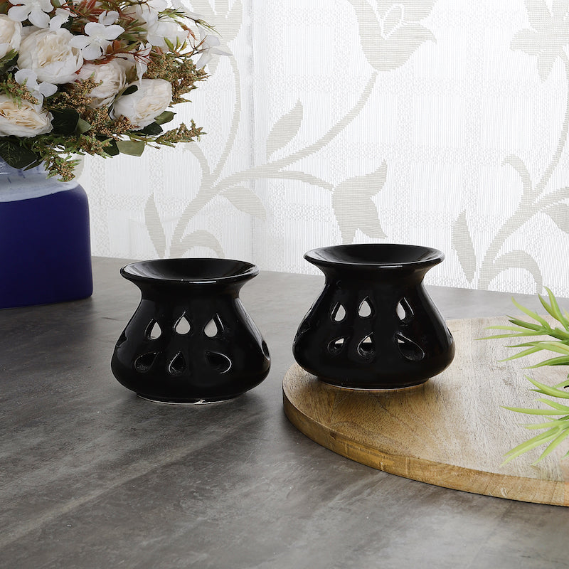 Candle Operated Aroma Diffuser with Tea Lights (Pack of 2)