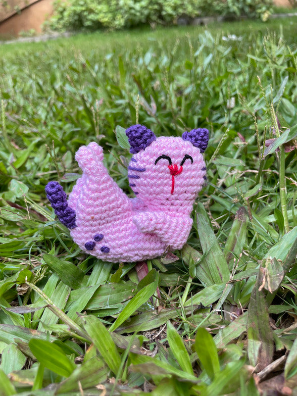 Handmade Pink Lil Kitty