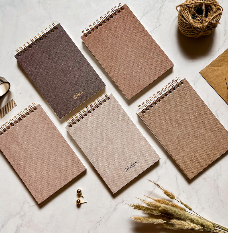Rustic Wiro Notepad (Set of 2)